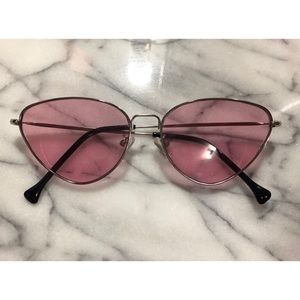 Pink sunglasses
